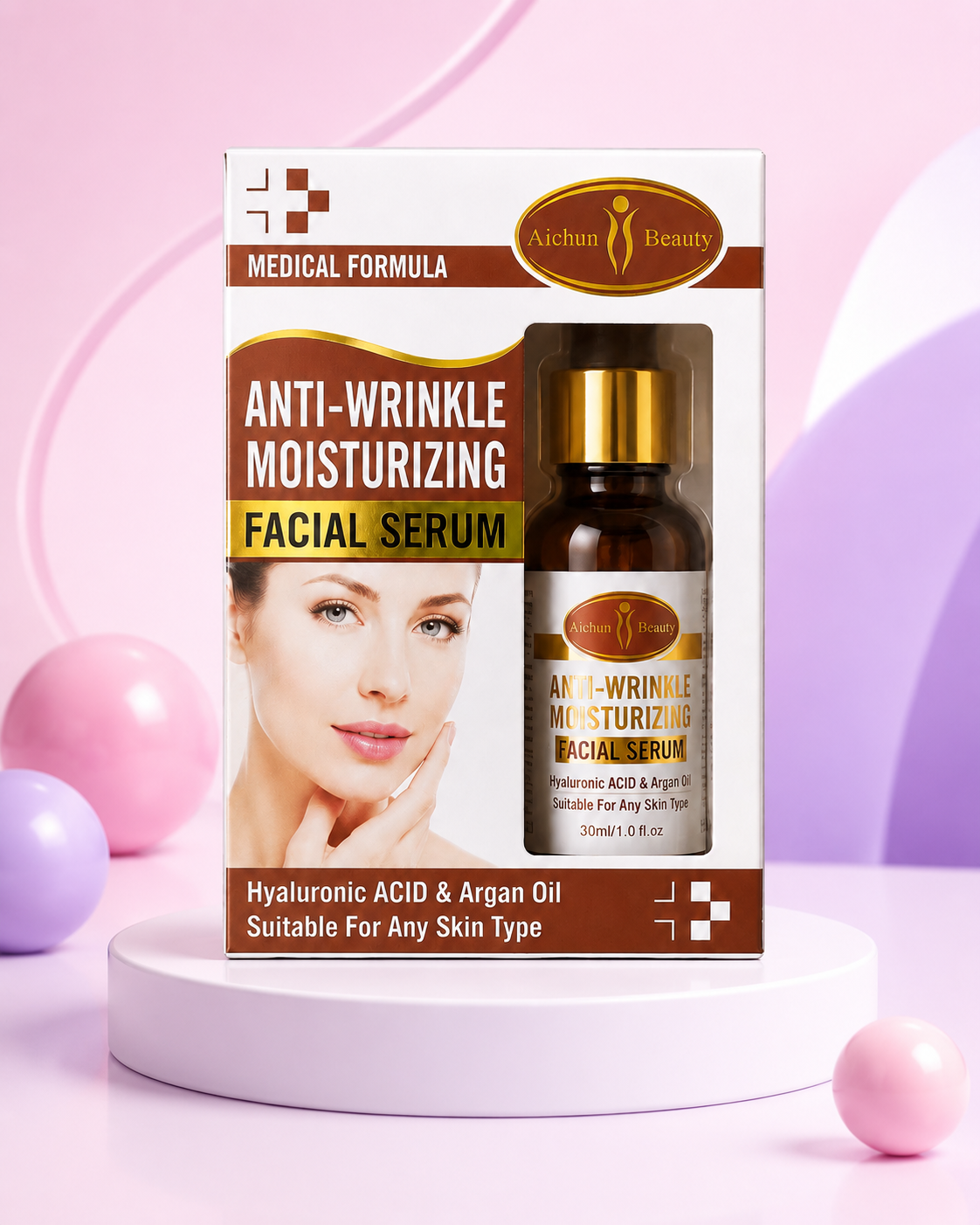 Aichun Beauty Anti-Wrinkle Moisturizing Facial Serum