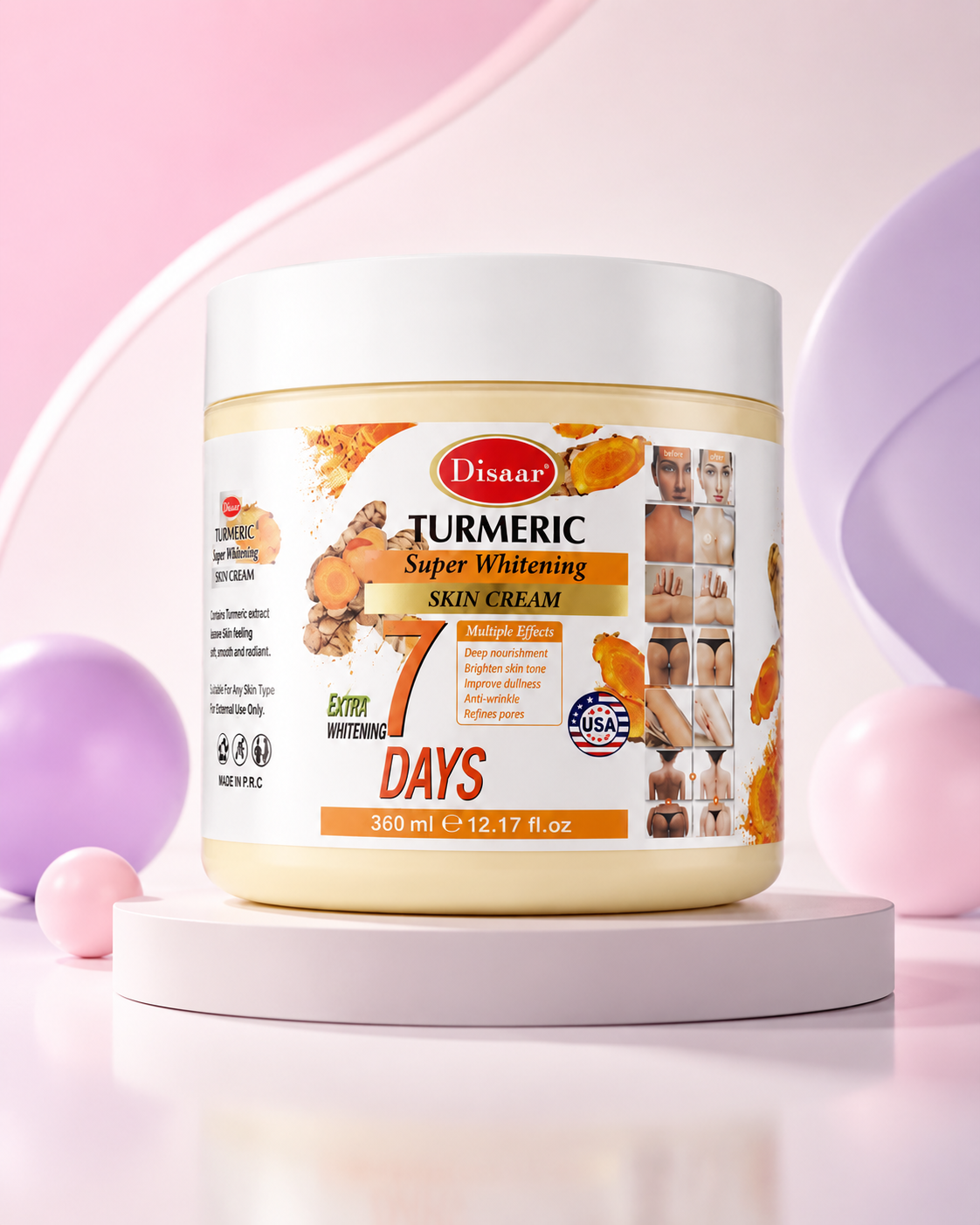 Disaar Turmeric Super Whitening Skin Cream