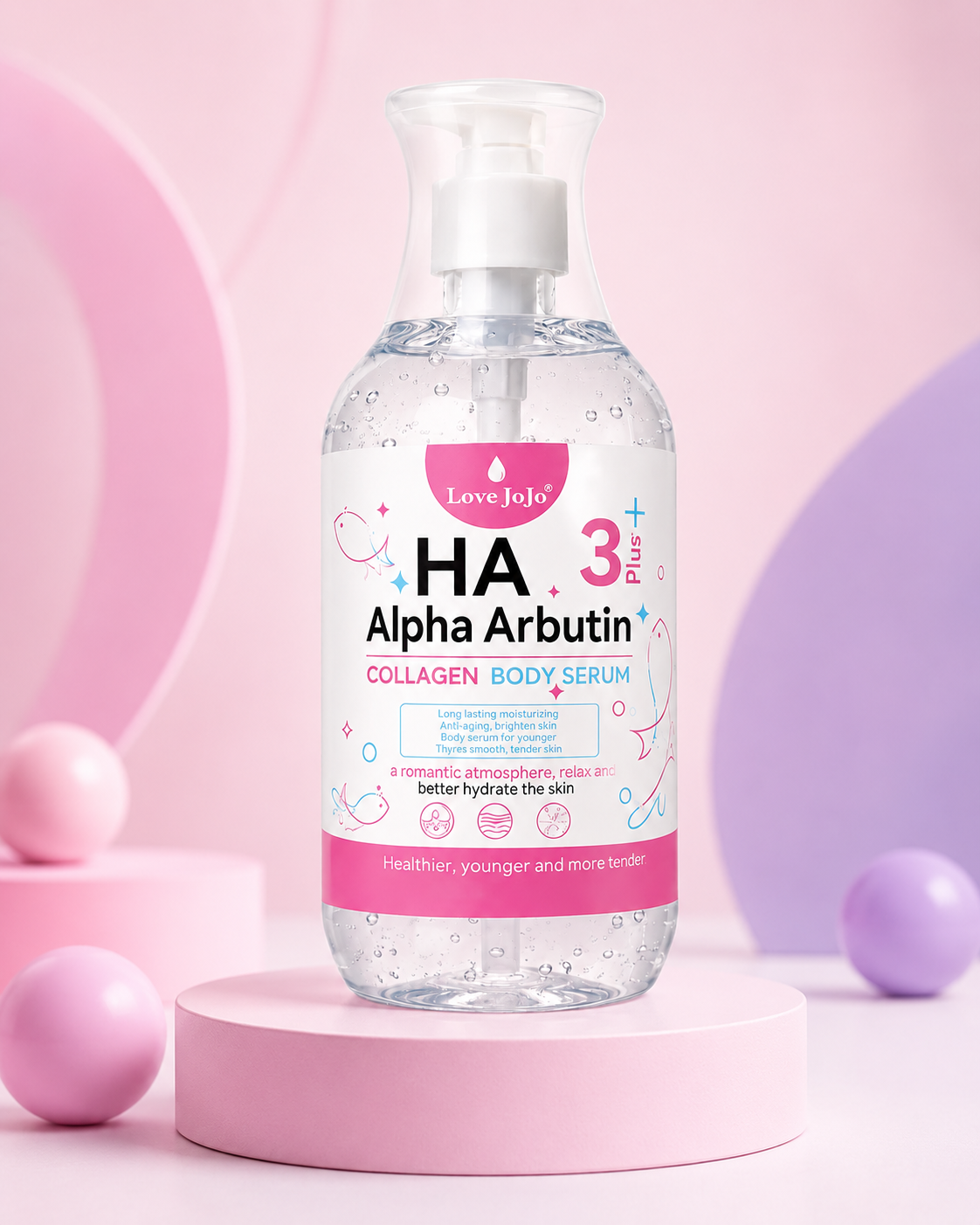 LOVE JOJO HA ALPHA ARBUTIN 3+